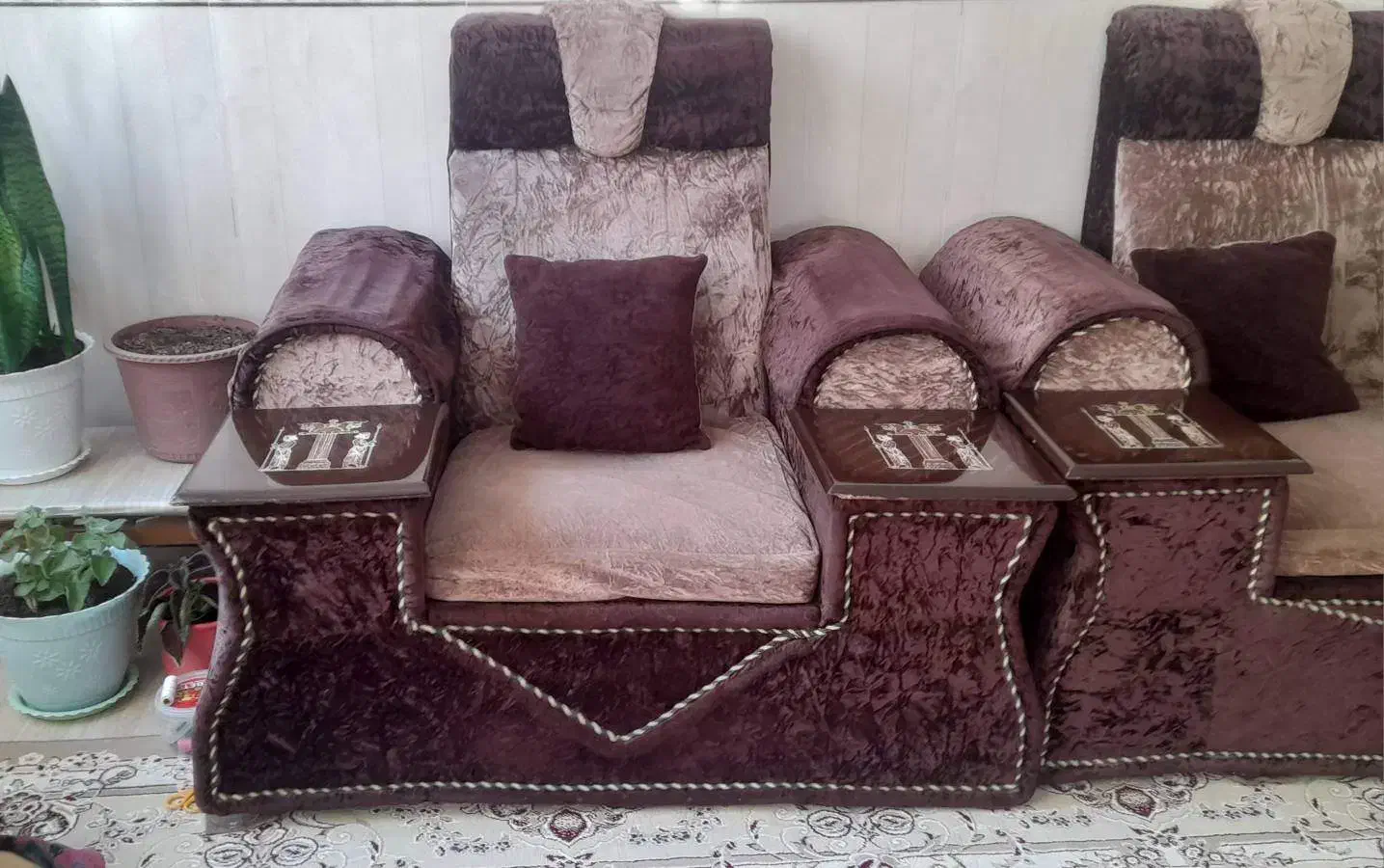 مبل 7نفره|مبلمان خانگی و میز عسلی|بانه, |دیوار