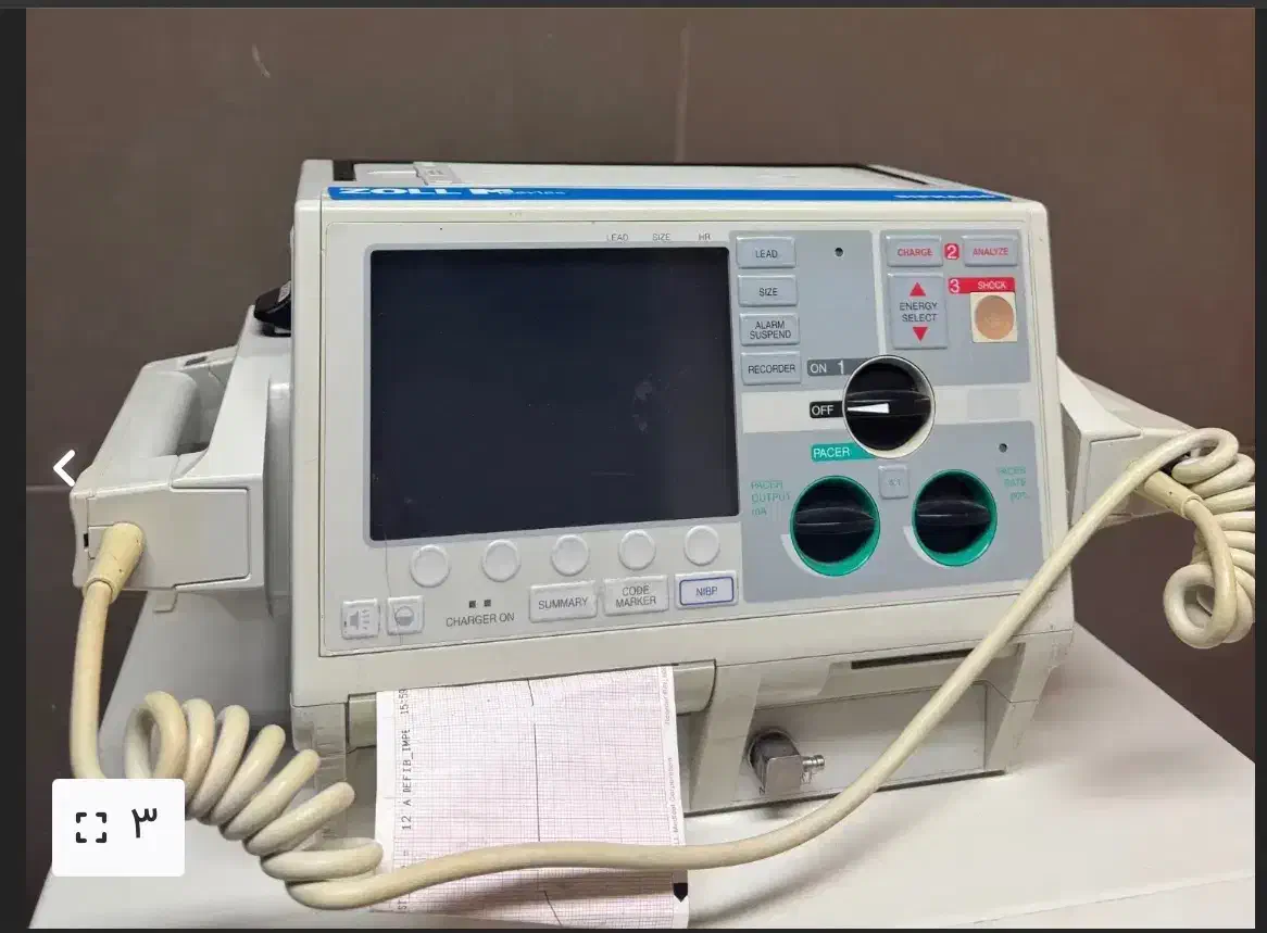 دستگاه الکتروشوک بای فازیک سری Zoll|پزشکی|بیرجند, |دیوار