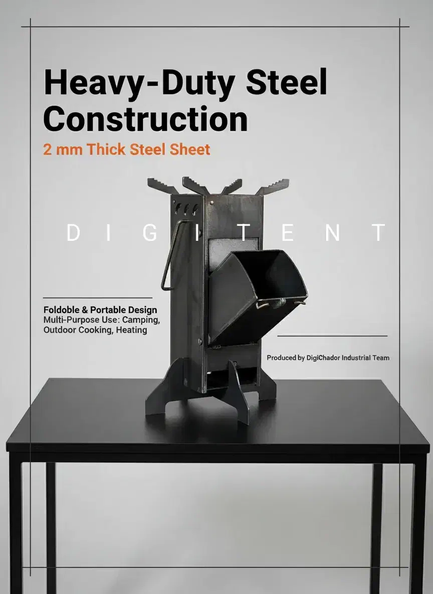 منقل هیزمی اجاق کمپ طبیعت گردی تولیدی دیجی چادر|کوهنوردی و کمپینگ|تهران, چیتگر شمالی|دیوار