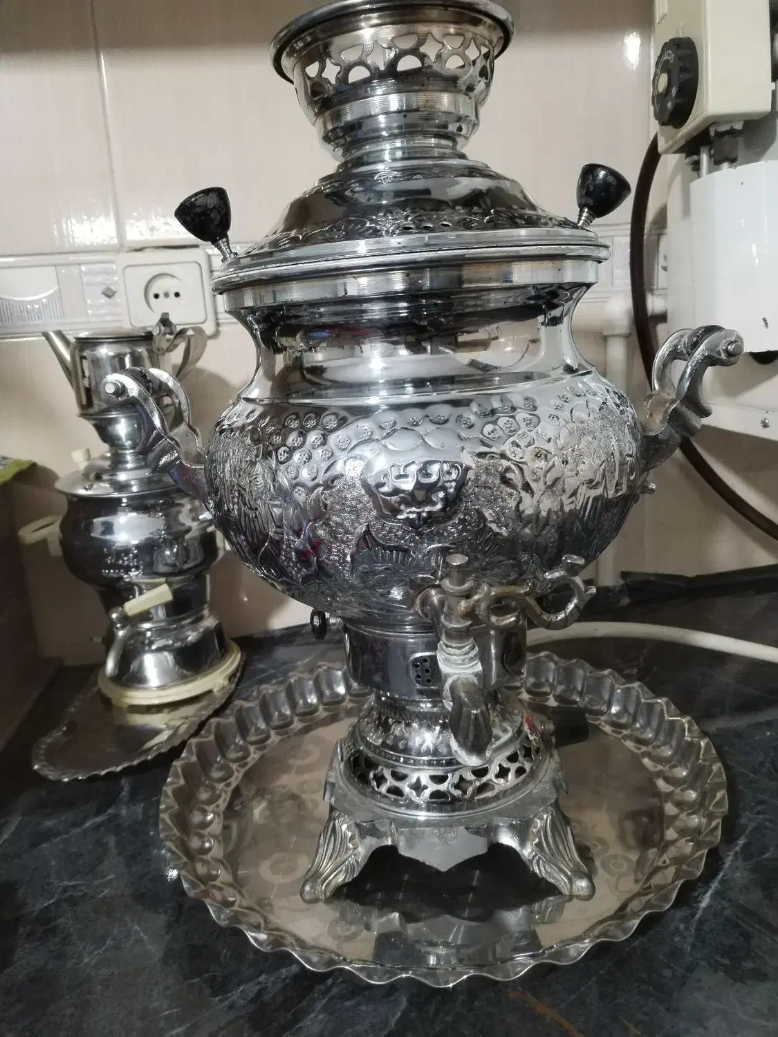 سماور گازی 5لیتری|سماور، چایساز، قهوهساز|مشهد, توس فردوسی|دیوار