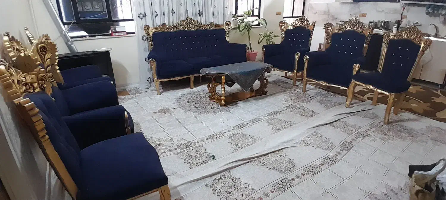 مبل‌سلطنتی‌سالم|مبلمان خانگی و میز عسلی|بروجرد, |دیوار