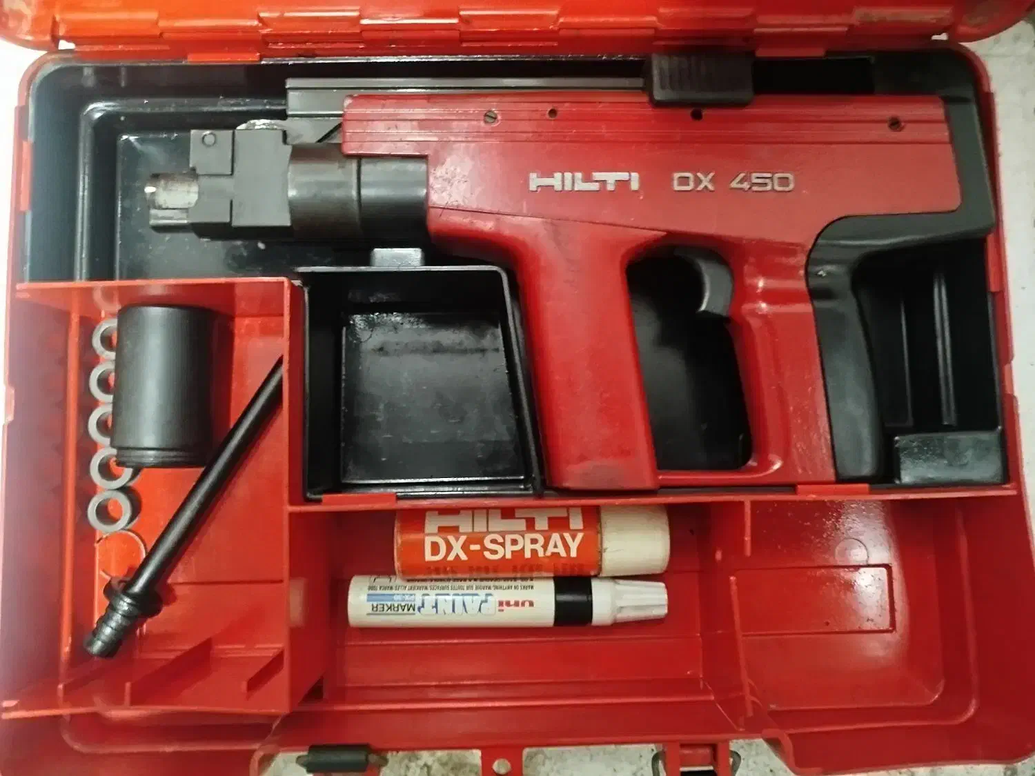 تفنگ میخکوب هیلتی DX 450 در حد|ابزارآلات|تهران, دانشگاه شریف|دیوار