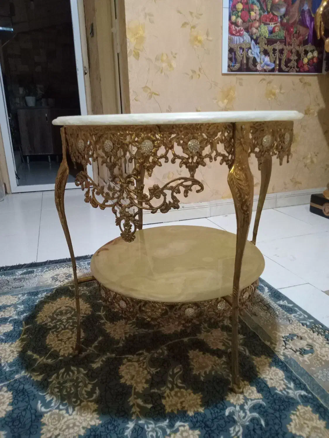 میز خاطره برنجی اصلی|صنایع دستی و سایر لوازم تزئینی|تهران, اتابک|دیوار