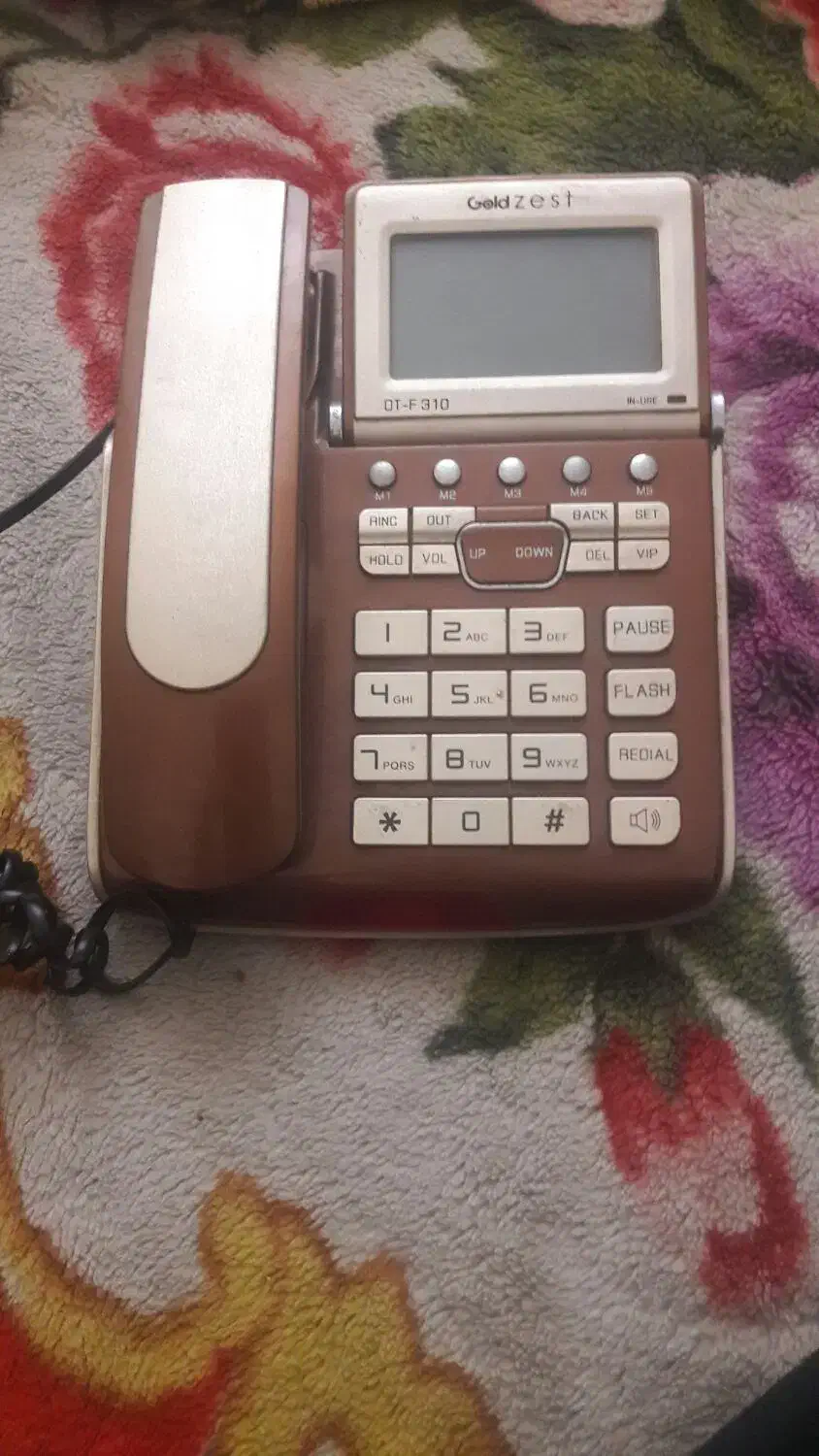 تلفن ثابت Gold Zest مدل DT -F 310|تلفن رومیزی|اهواز, نادری|دیوار