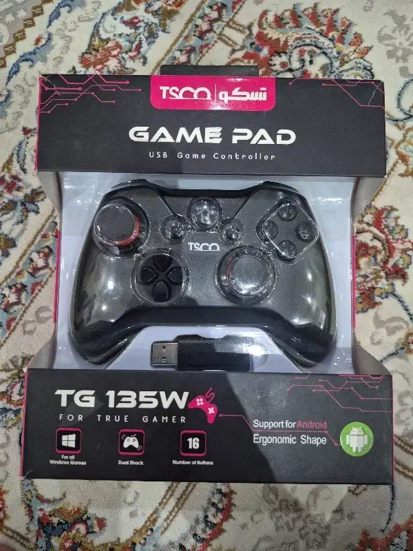 دسته بازی تسکو مدل TG 135W|کنسول، بازی ویدئویی و آنلاین|اندیشه, شهرک مریم|دیوار