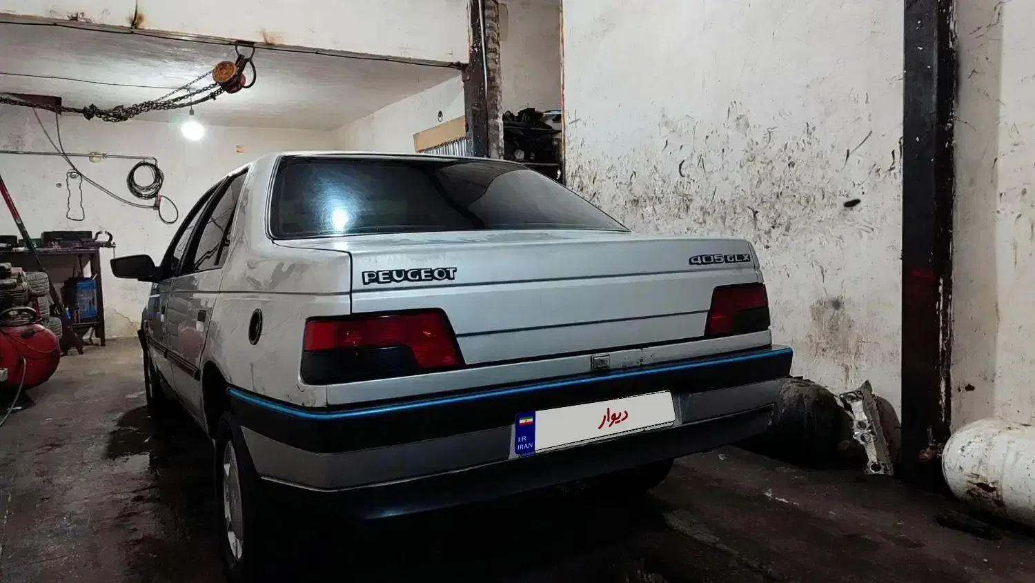 پژو مدل 91 دوگانه سوز کارخانه|خودرو سواری و وانت|پارس‌آباد, |دیوار
