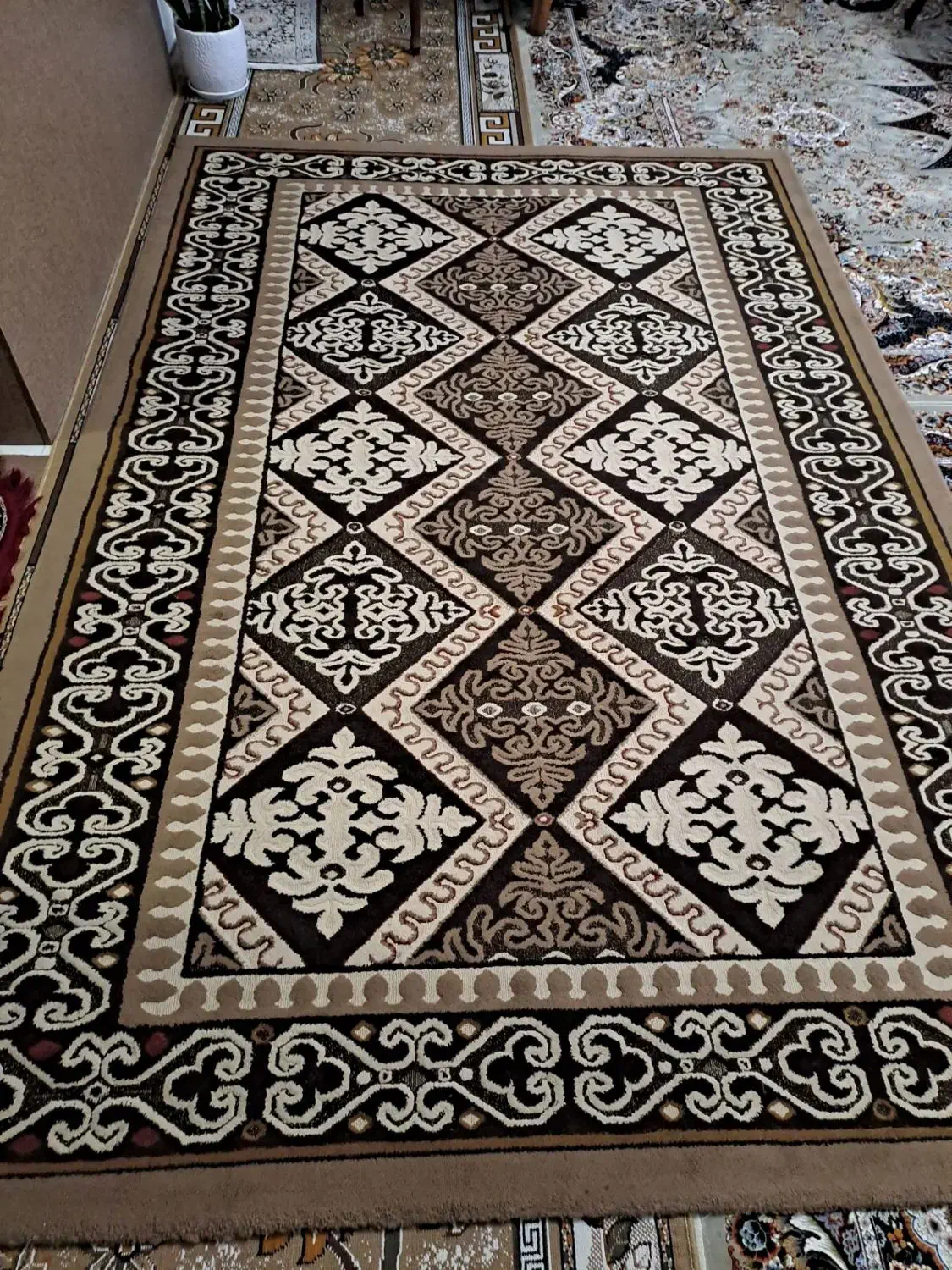 گلیم فرش ۶ متری|گلیم، جاجیم، گبه|هشتگرد, شهرک بعثت|دیوار