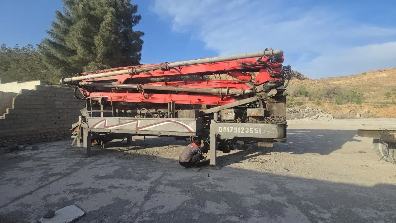 پمپ بتن دکل|خودرو سنگین|تهران, ترمینال جنوب|دیوار