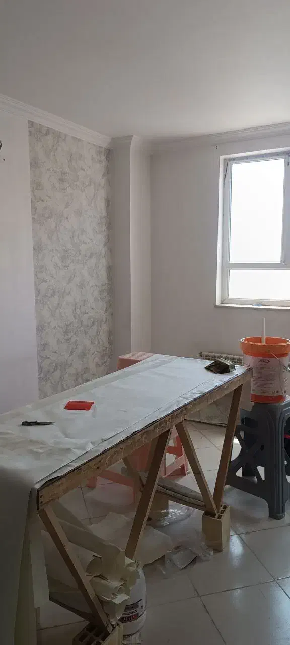 نصب کاغذ دیواری|خدمات پیشه و مهارت|یزد, |دیوار