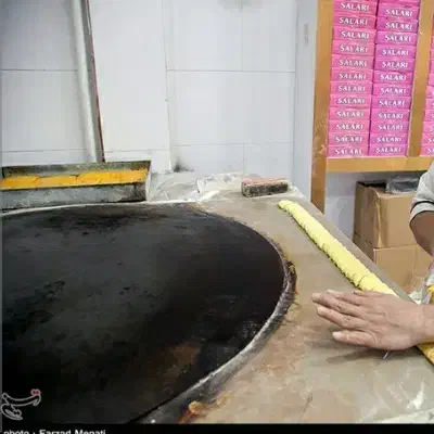 ساج و سه پایه کاک پزی|ظروف پخت‌وپز|کرمانشاه, |دیوار