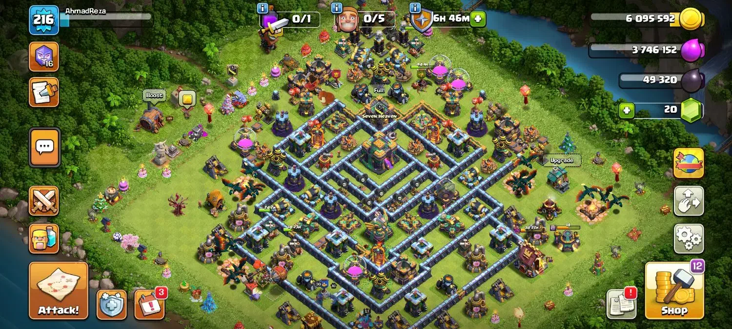 فروش کلش اف کلنز|کنسول، بازی ویدئویی و آنلاین|خمام, |دیوار