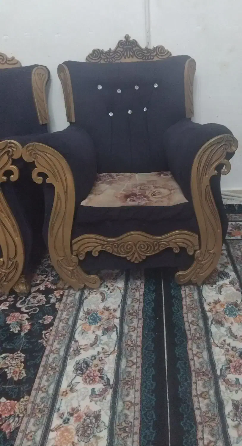 مبل ۷ نفره|مبلمان خانگی و میز عسلی|خرم‌آباد, |دیوار