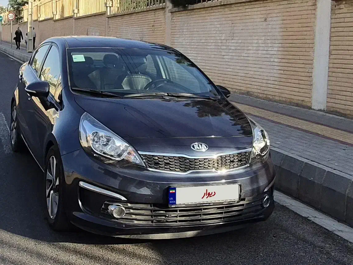 کیا ریو سدان ۲۰۱۶ پلاک ملی|خودرو سواری و وانت|تبریز, |دیوار
