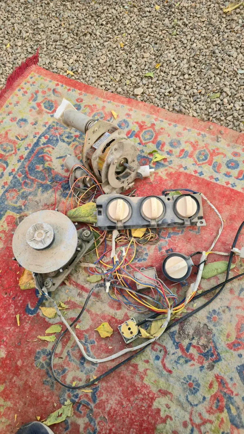 موتور لباسشویی و خشک کن سطلی|ماشین لباسشویی و خشککن لباس|هشتگرد, تهران دشت|دیوار