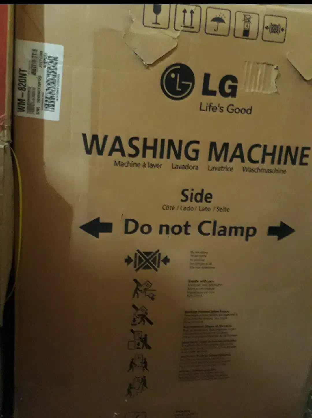 ماشین لباسشویی بخارشوی ال جی اصل|ماشین لباسشویی و خشک‌کن لباس|بم, |دیوار