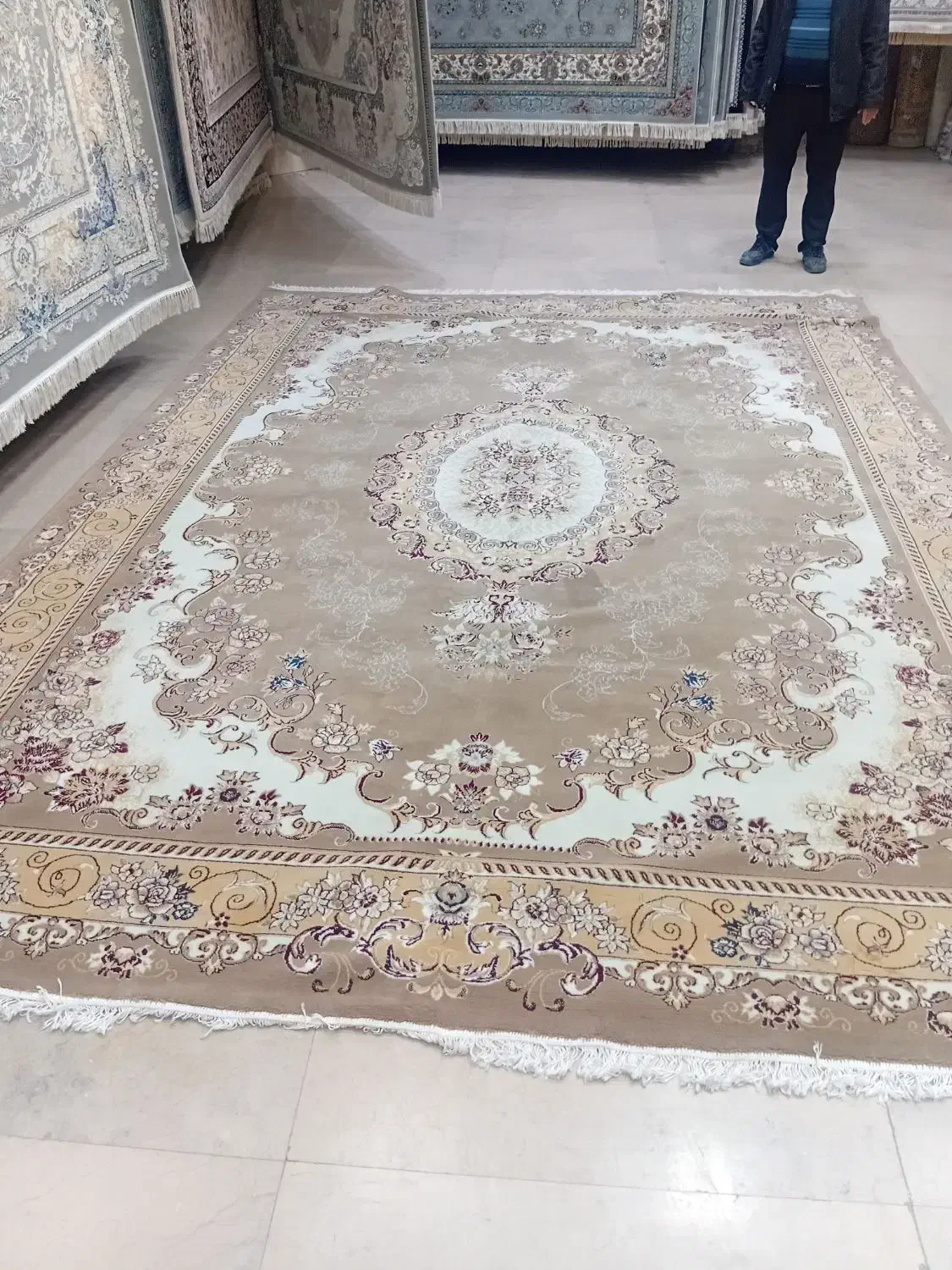 فرش|فرش|مشهد, فدک|دیوار