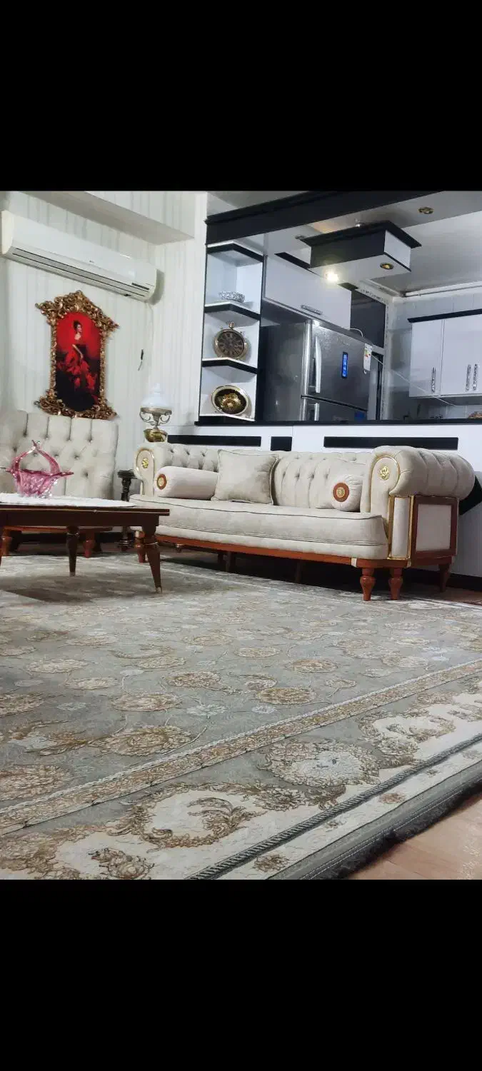 مبل راحتی ۸نفره|مبلمان خانگی و میز عسلی|خرمآباد, |دیوار