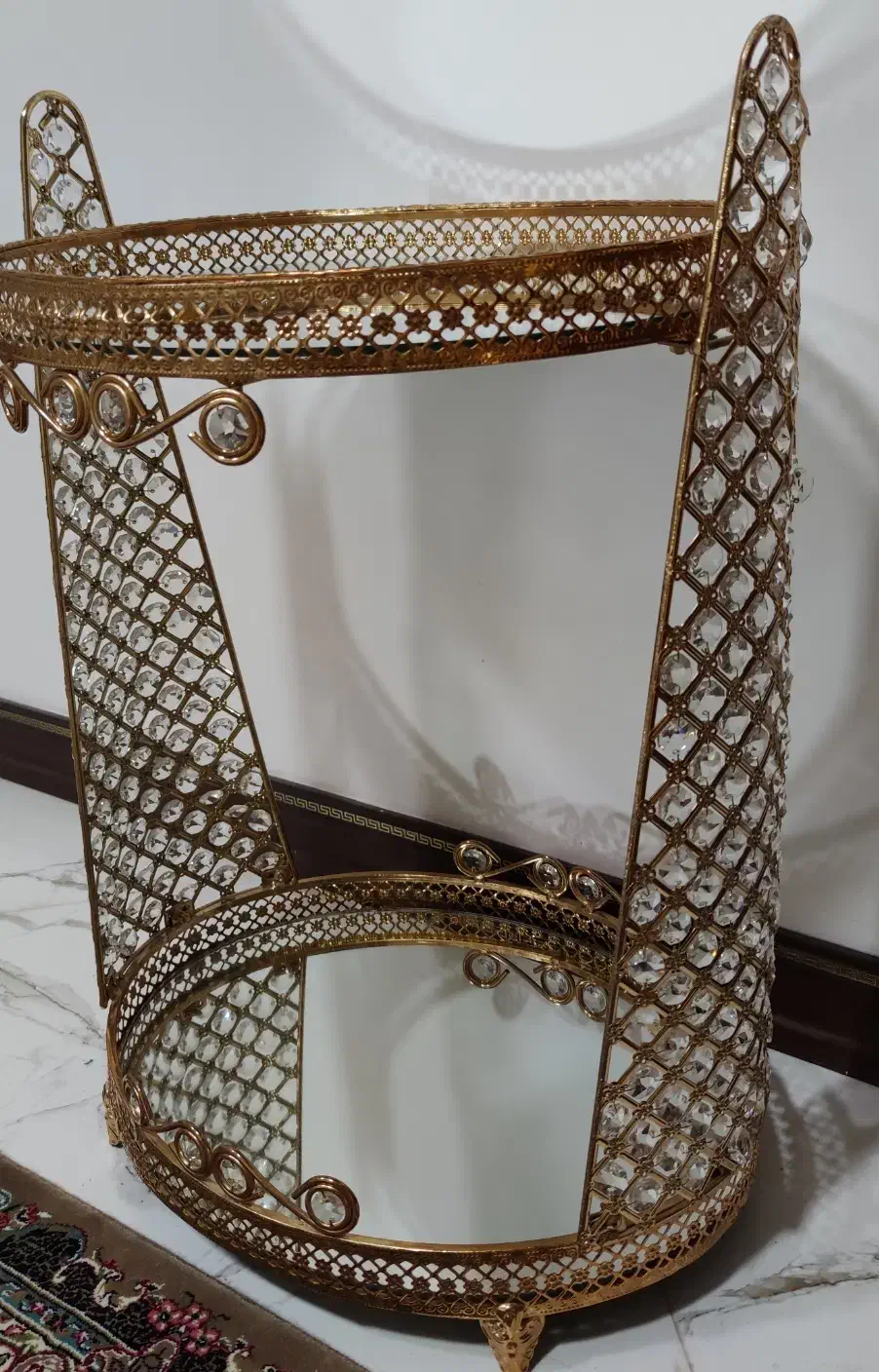 میز بار آبکاری طلا|مبلمان خانگی و میز عسلی|فردوس (خراسان), |دیوار