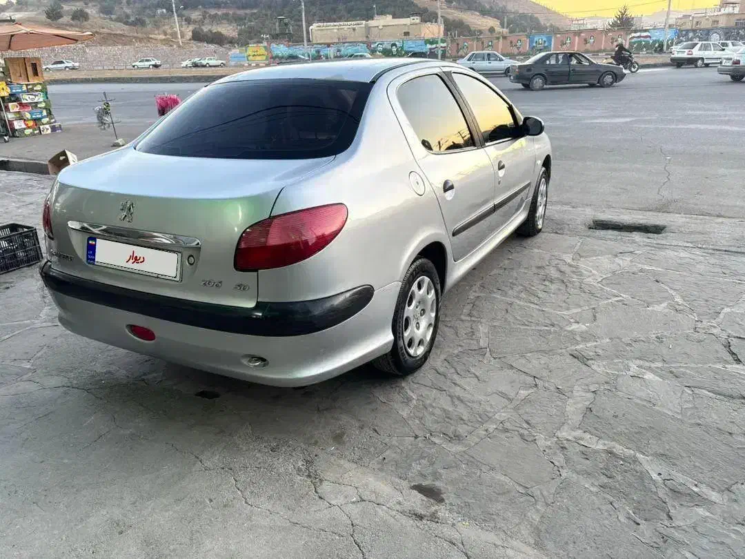 پژو۲۰۶ SD v1|خودرو سواری و وانت|سنندج, |دیوار