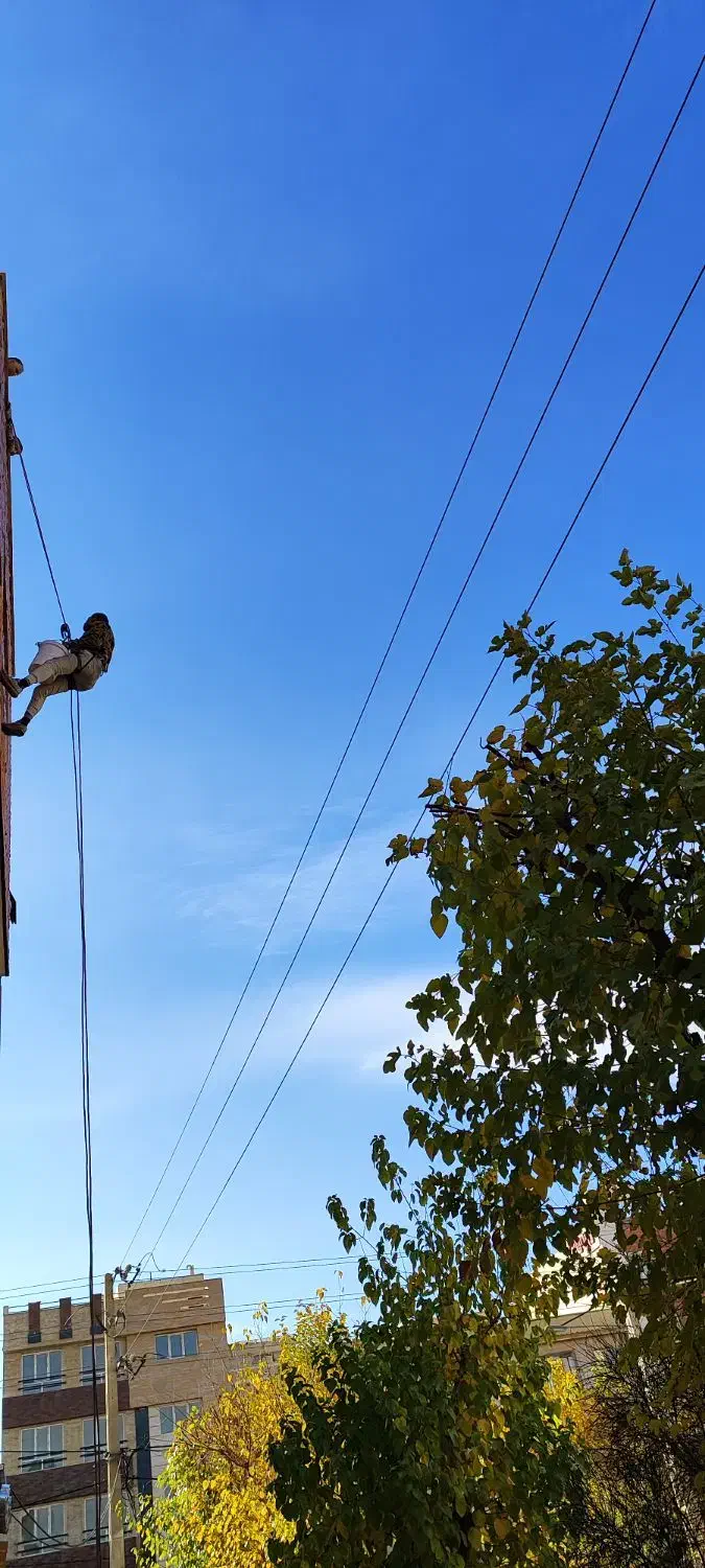 ابندی عایق کاری پیچ رولپلاک با راپل بندباز طناب|خدمات پیشه و مهارت|رشت, صفاری|دیوار