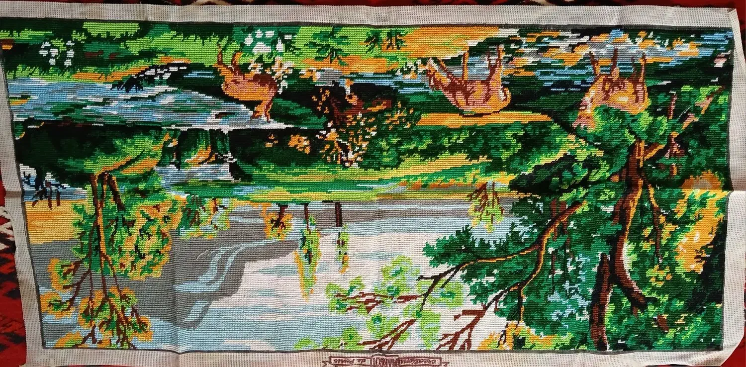 گوبلن|صنایع دستی و سایر لوازم تزئینی|آق قلا, |دیوار