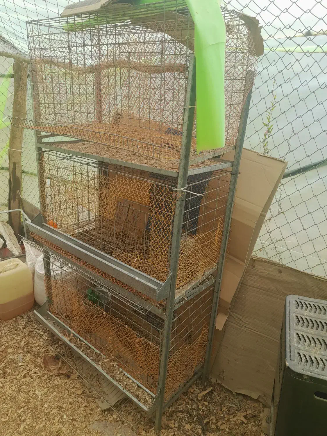 قفس مرغ وجوجه معاوضه|لوازم جانبی حیوانات|قروه, |دیوار