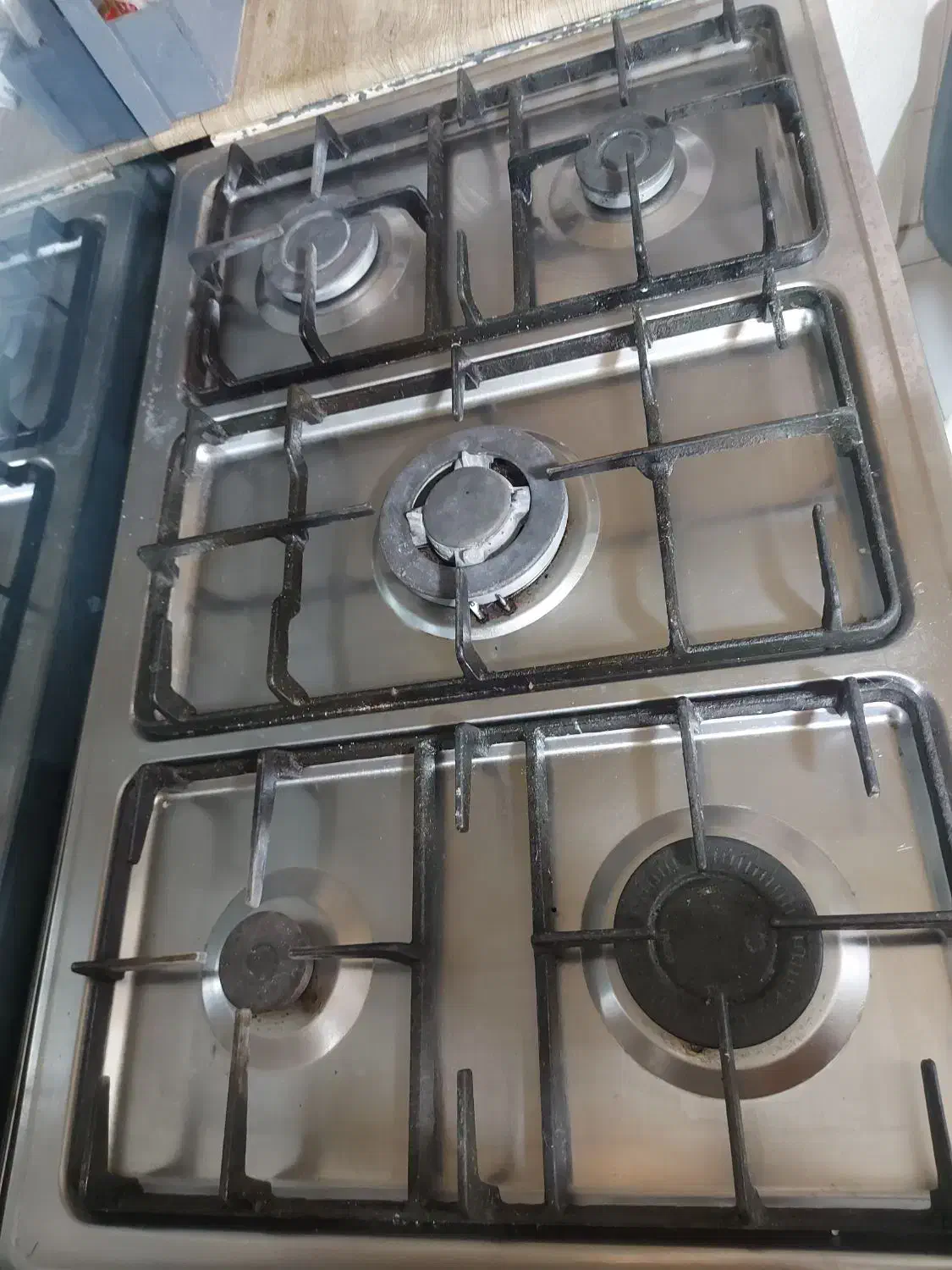 گاز پنج شعله فر دار|اجاق گاز و لوازم برقی پخت‌وپز|تهران, تهرانسر شمالی|دیوار