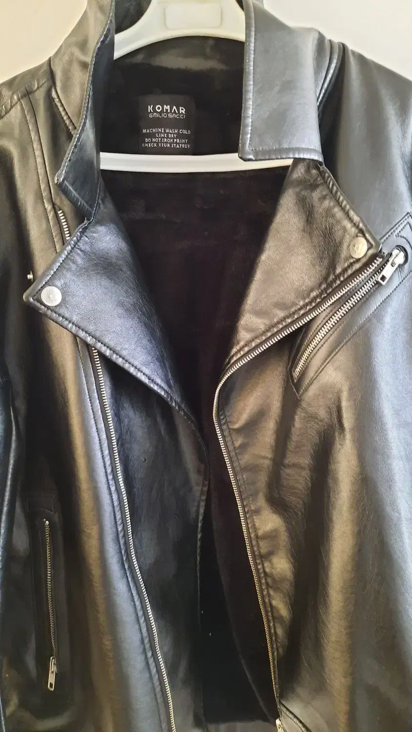 کت چرم برند کومار اصل سایز L|لباس|شهریار, کردزار|دیوار