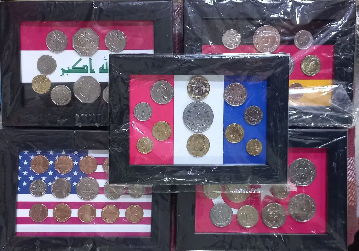 قاب سکه های خارجی|کلکسیون سکه، تمبر، اسکناس|تهران, ابوذر|دیوار