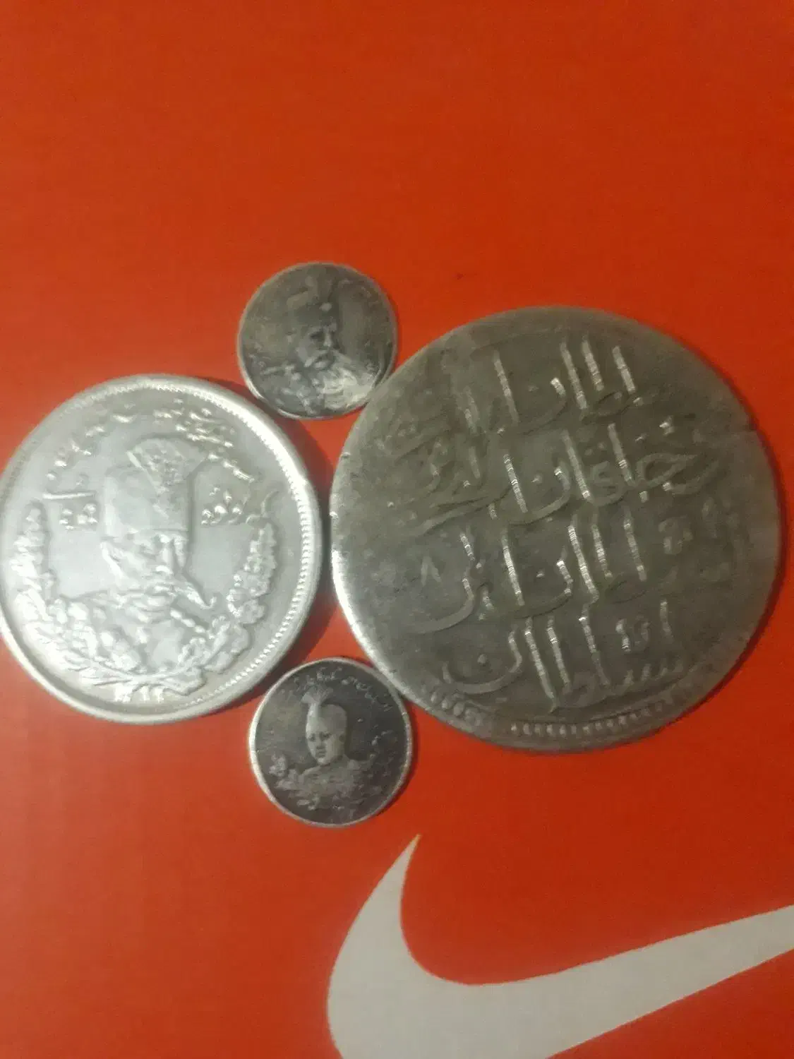 سکه تصویری پنج هزاردینارمظفرالدین شاه|کلکسیون سکه، تمبر، اسکناس|تهران, جمال‌زاده|دیوار