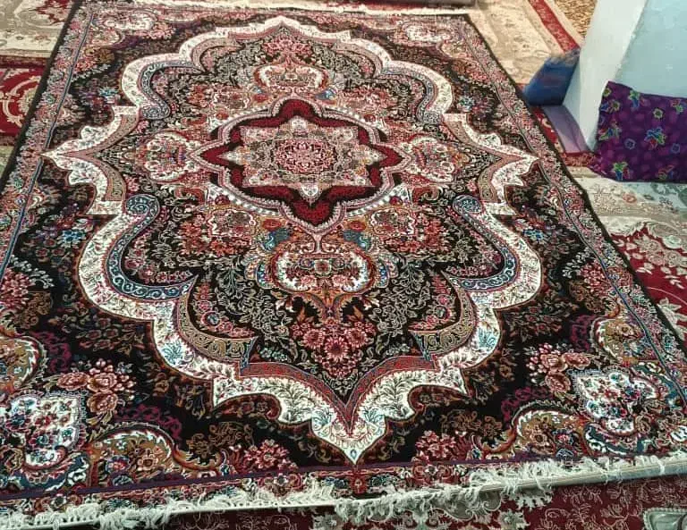 فرش ۹ متری ۳در ۳ نو بیدون استفاده|فرش|صفادشت, |دیوار