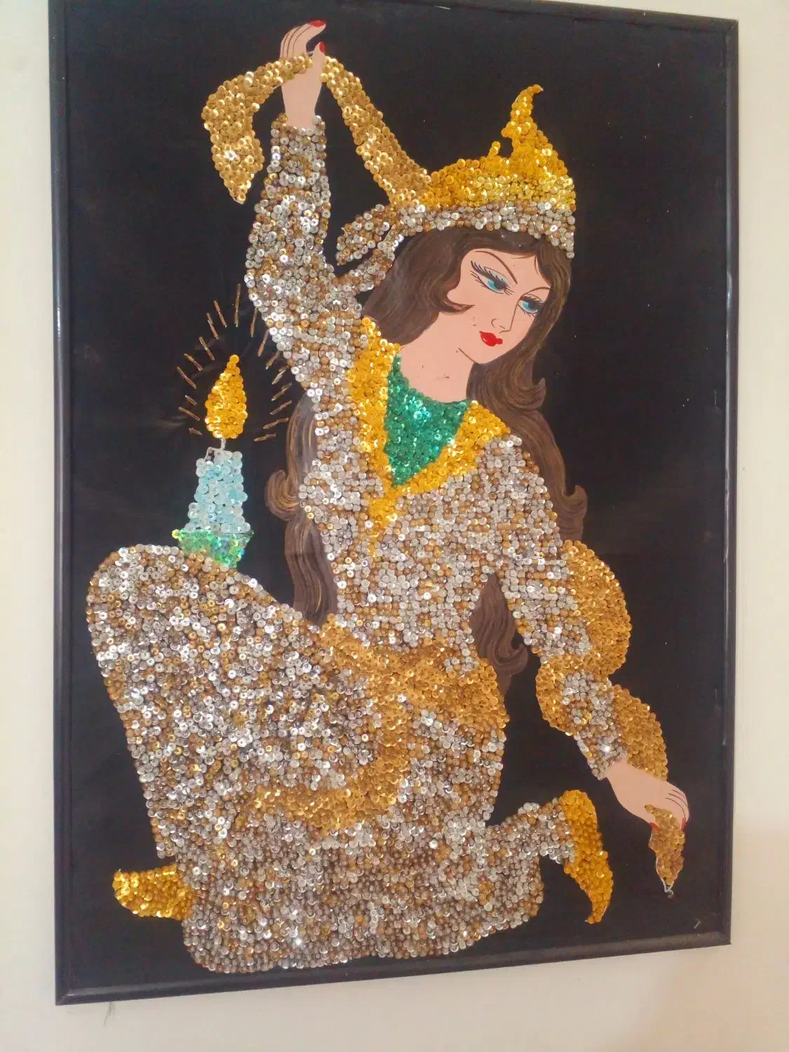 قاب دست دوز|تابلو، نقاشی، عکس|بروجرد, |دیوار