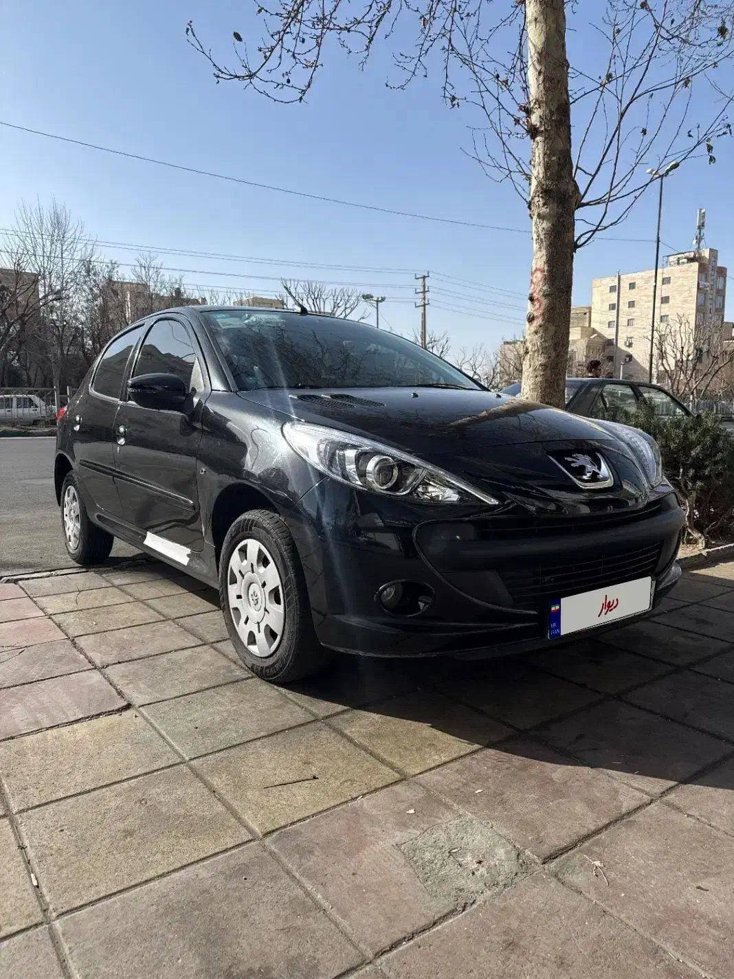 207 مشکی 1401|خودرو سواری و وانت|کرج, عظیمیه|دیوار