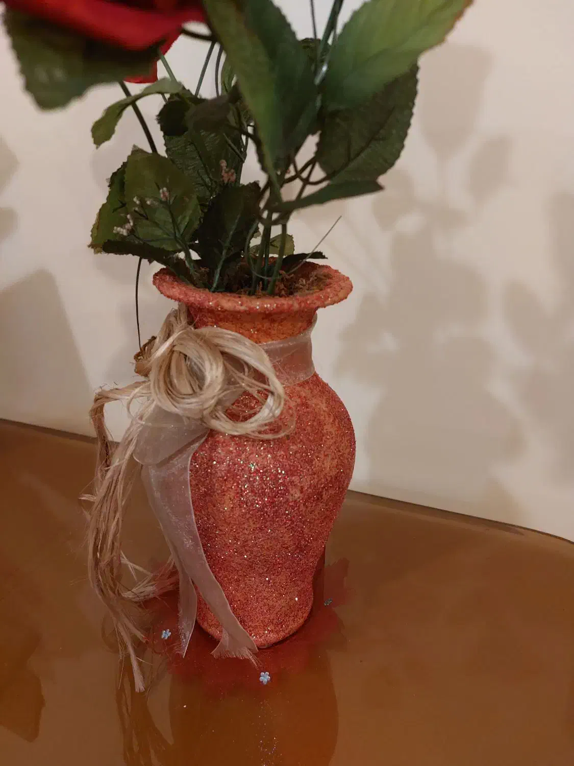 تعدادی تزیئنات گل و گلدان، جا شمعی ،وسایل دکوراتیو|گل مصنوعی|تهران, مجیدیه|دیوار