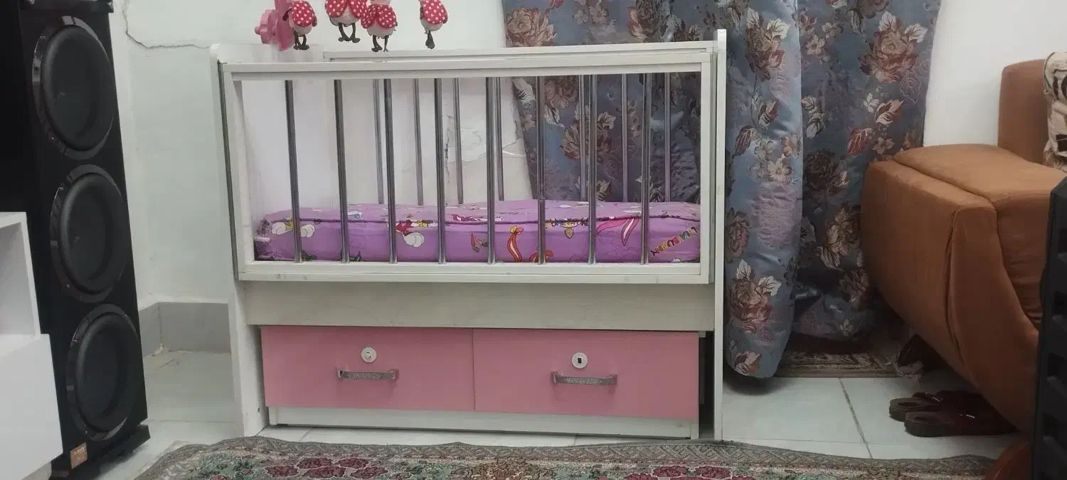 تختخواب کودک|تخت و سرویس خواب|تربت جام, بوستان وحدت|دیوار