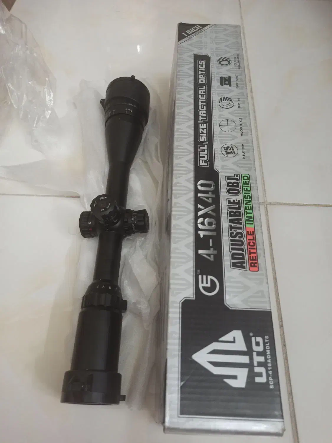 دوربین روی تفنگ لیپرز اصلی|کوهنوردی و کمپینگ|اصفهان, خانه اصفهان|دیوار