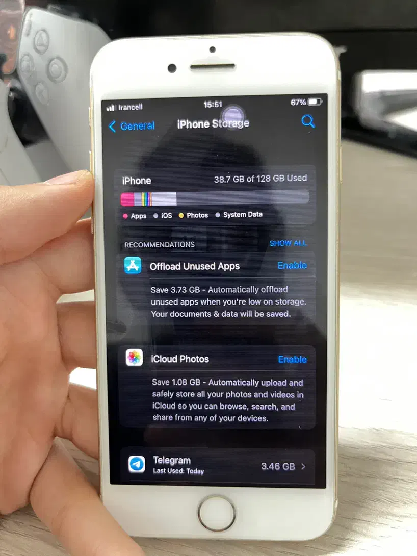 آیفون ۷ گلد|موبایل|رشت, قاسمیه|دیوار
