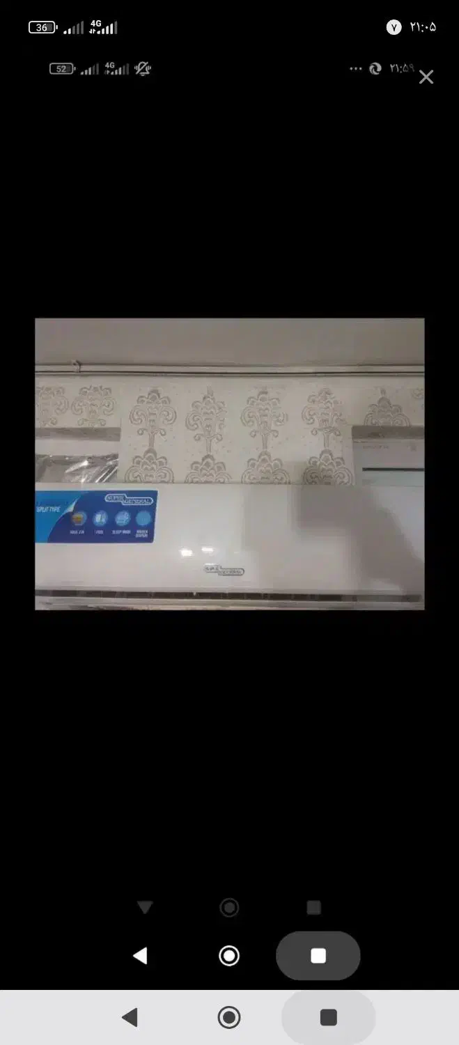 فروش کولر گازی در حد نو یکسال کار|کولر گازی و فنکوئل|کوهدشت, |دیوار