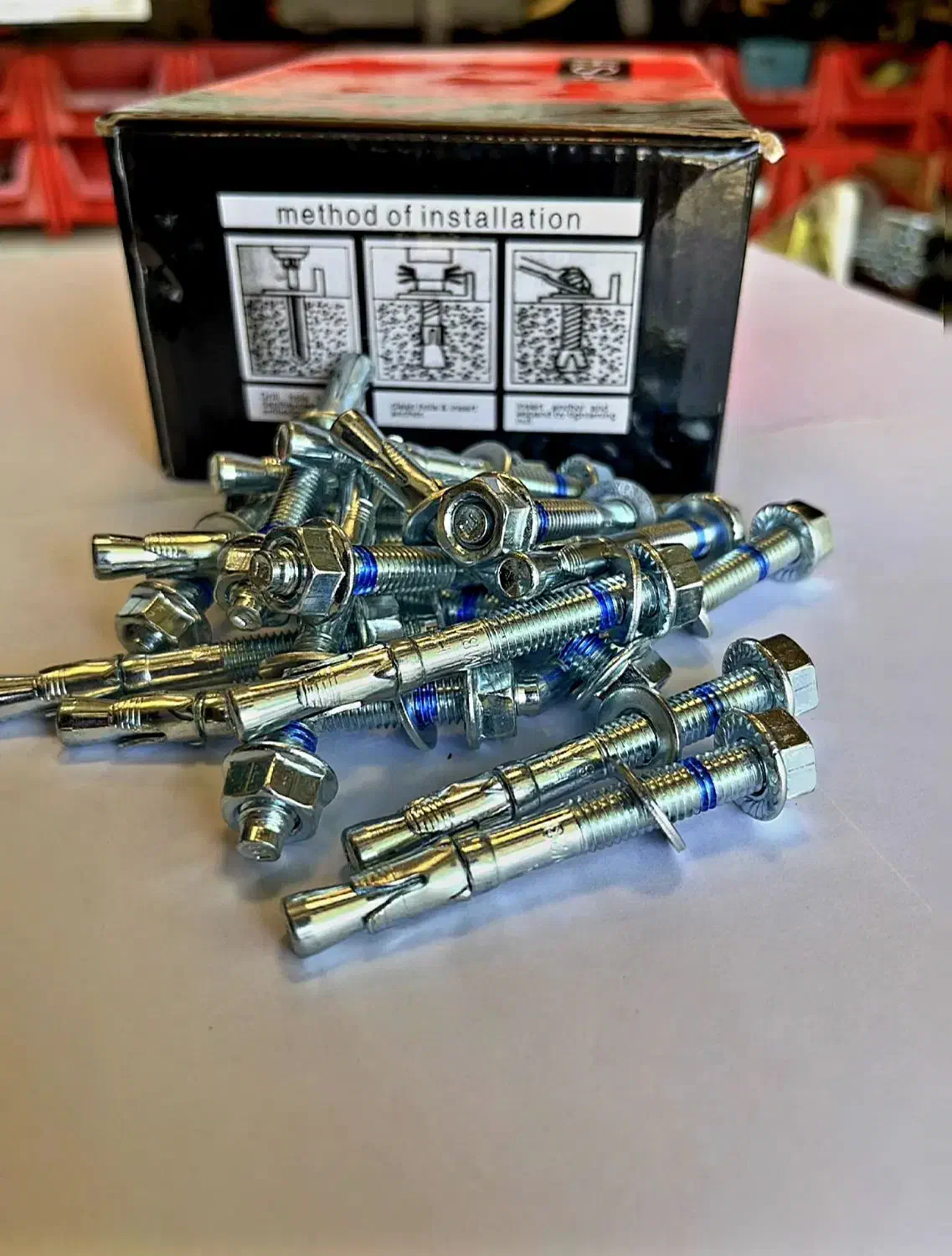 پیچ وال پست رول بولتHSA پیچ والپست رولبولت ناودانی|عمدهفروشی|مشهد, کوشش|دیوار