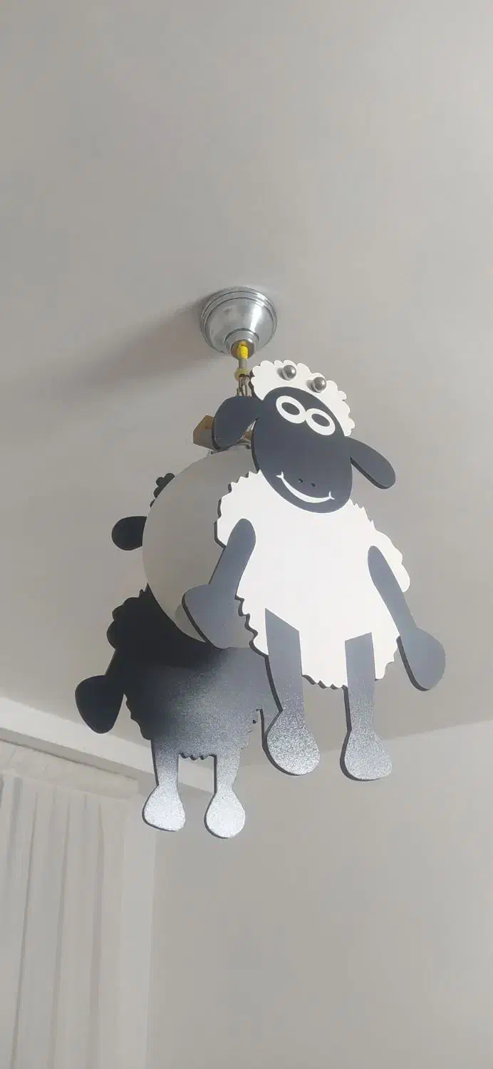 لوستر کودک|لوستر و چراغ آویز|بجنورد, |دیوار