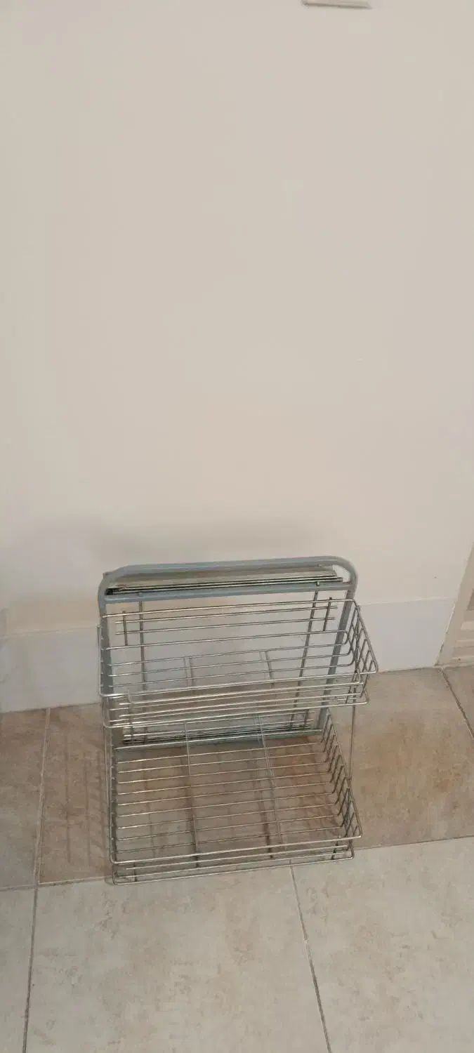 یراق سیب زمینی و پیاز دوطبقه|ظروف نگهدارنده، پلاستیکی، یکبارمصرف|سمنان, |دیوار