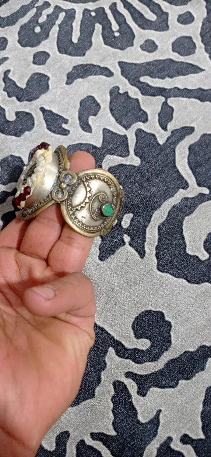 دستبند آنتیک نقره قاجاری|جواهرات|پاکدشت, حصار امیر|دیوار