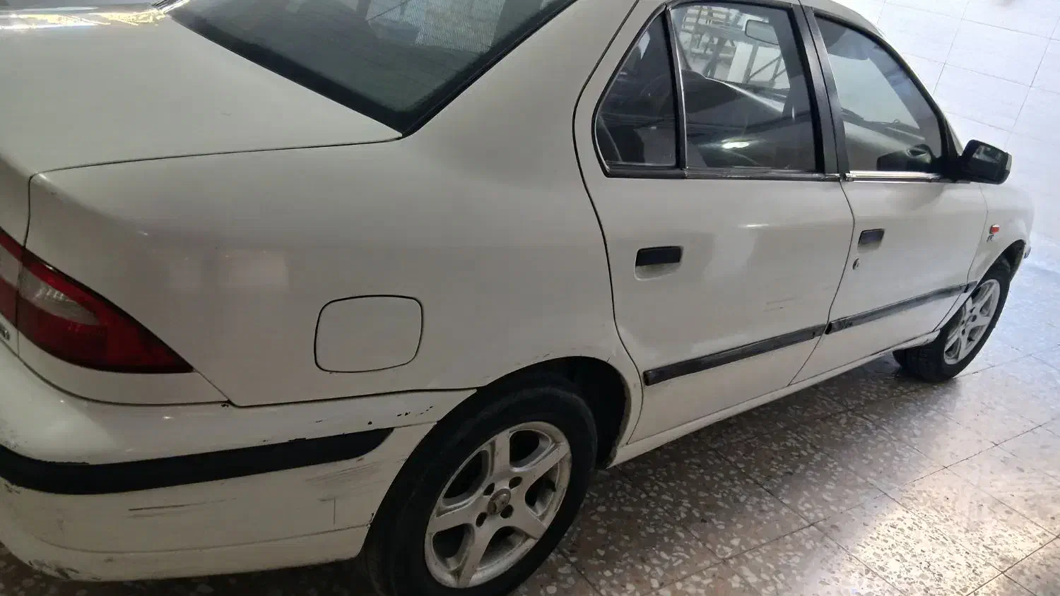 سمند سفید سالم|خودرو سواری و وانت|قائمشهر, |دیوار