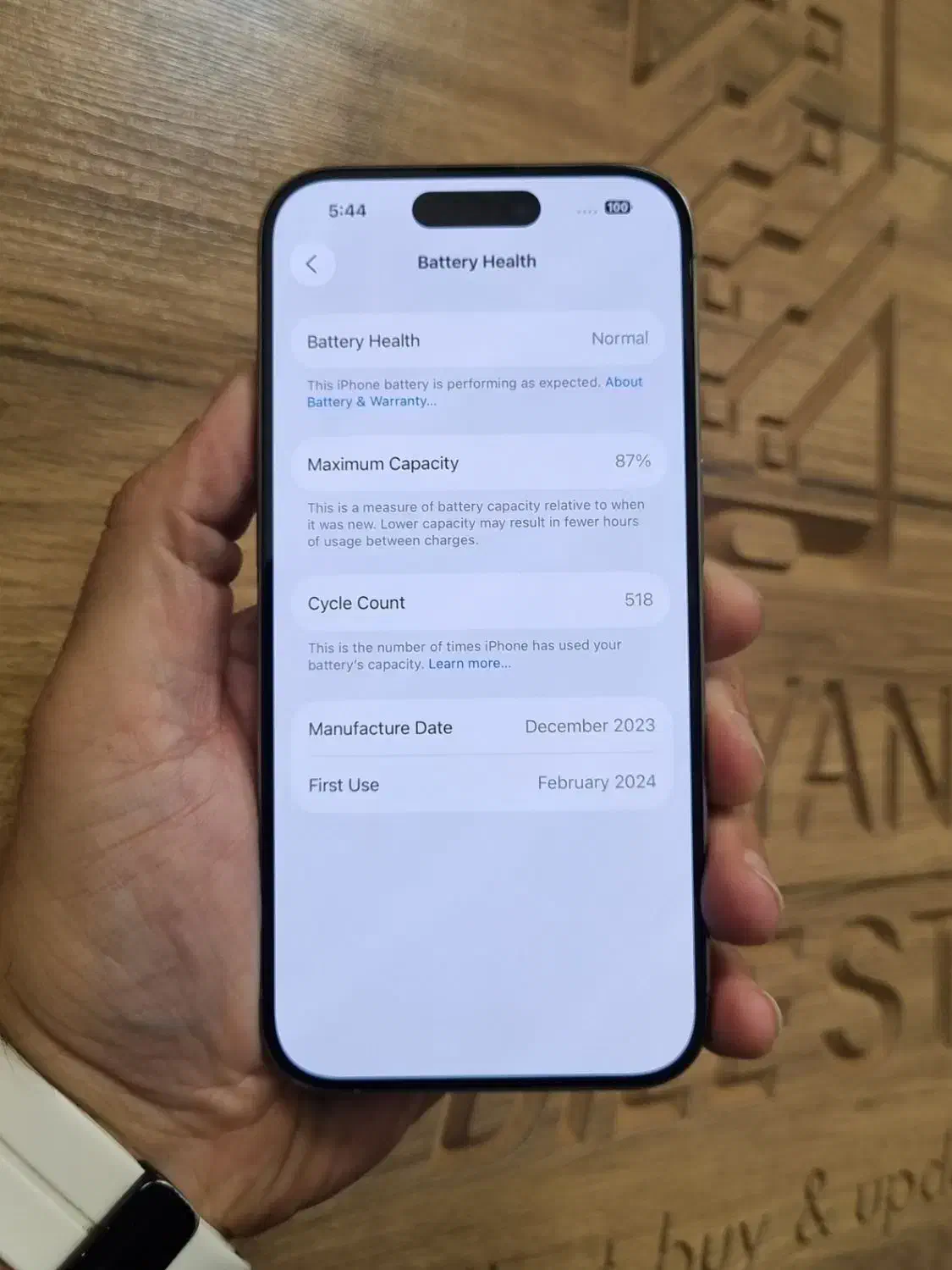 15 پرو * ریجستر * باتری 87 * ZA * حافظه 256|موبایل|مشهد, کوثر|دیوار