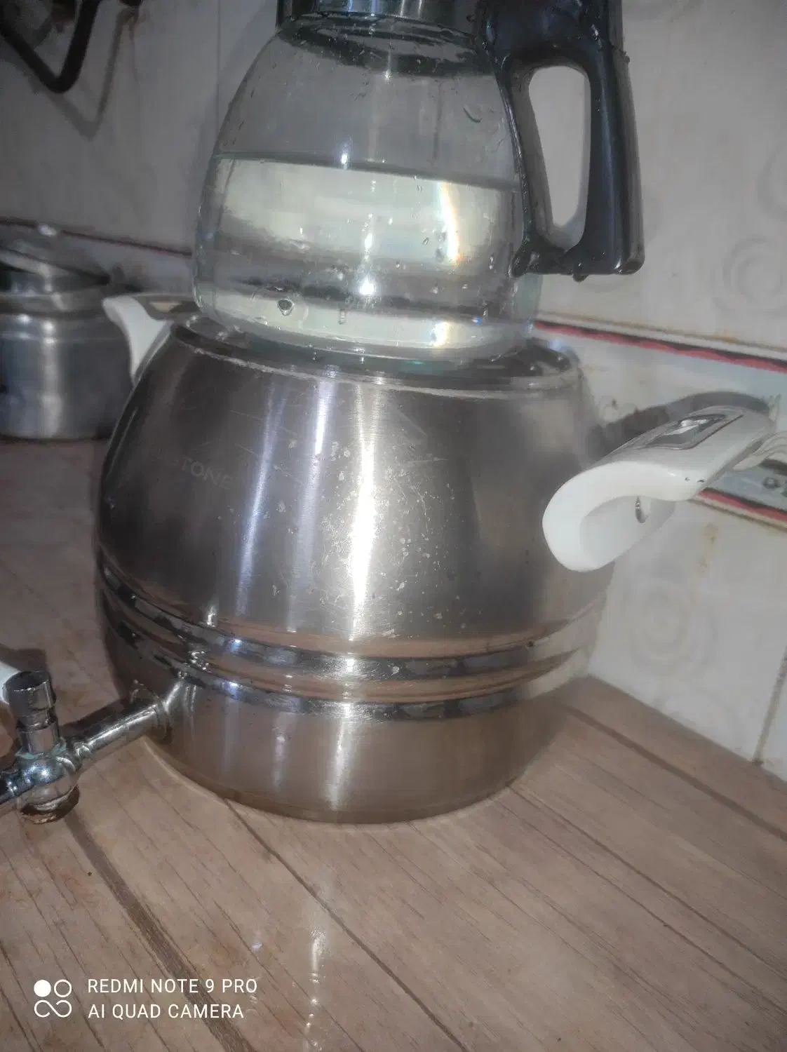 کتری قوری شیر دار|قوری، کتری، قهوه‌ساز دستی|مشکین‌دشت, |دیوار