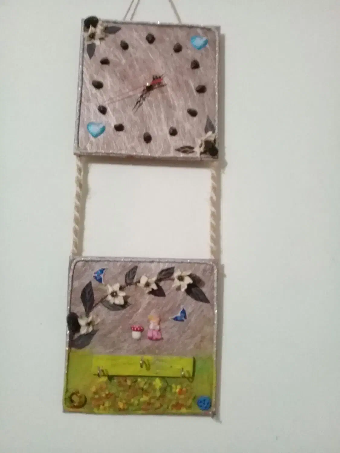 ساعت زیبا کاره دست|ساعت دیواری و تزئینی|خرم‌آباد, |دیوار