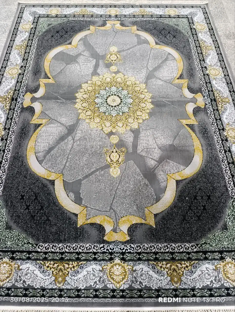 حراج فرش نورا سرمه ای ۷۰۰شانه مشهد|حراج|دزفول, |دیوار