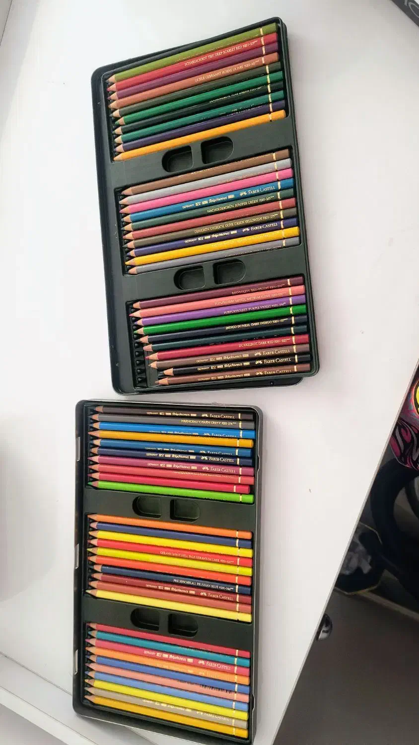 مداد رنگی فابرکاستل پلی کروم ۶۰رنگ فلزی|لوازم التحریر|حمیدیا, |دیوار