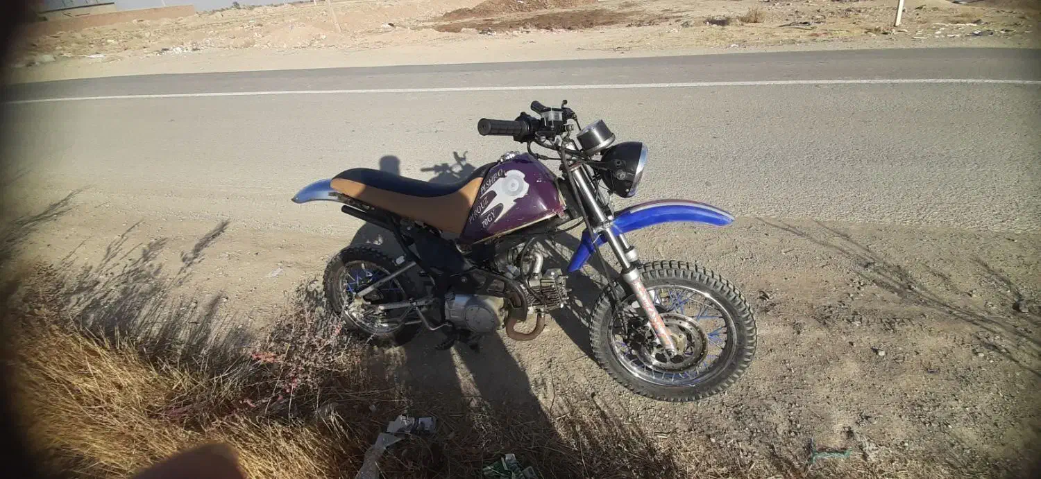 مینی کراس ۹۸CC تمیز سر حال|موتورسیکلت|لالجین, |دیوار