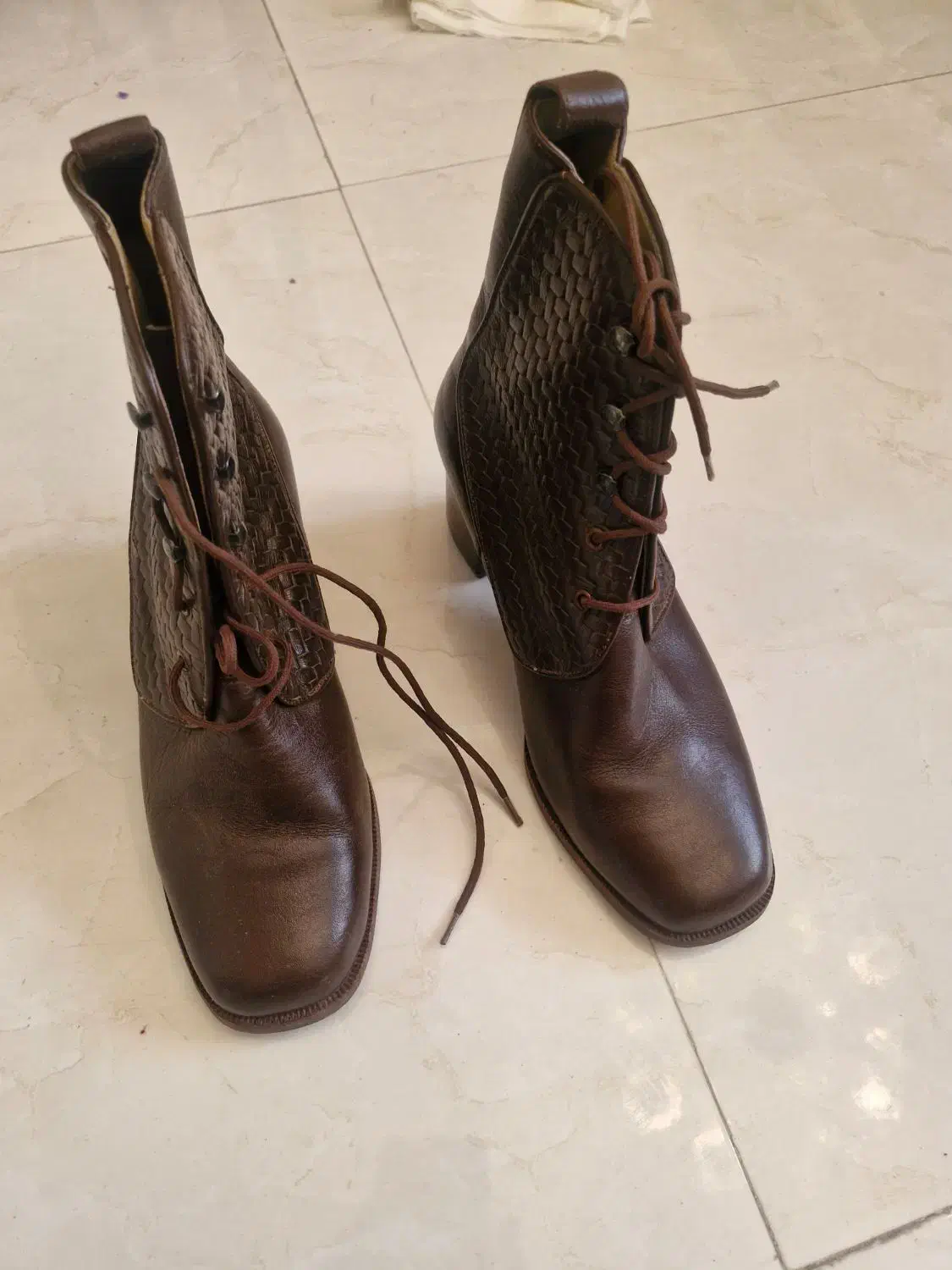 چکمه چرم اصل ترکیه|کیف، کفش، کمربند|اصفهان, فیض|دیوار